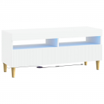 LED TV kapp Valge Tehispuit