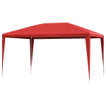 Peotelk punane 400 x 300 x 255 cm pe ja teras