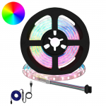 LED Ribad 12 pcs Must ja l&auml;bipaistev 900 mm Vask ja plastik