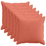 Diivanipadi 6 tk HOUTEN punane oranž 70 x 70 cm manchester