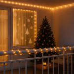 LED-j&otilde;uluvalguskett 120 LED-i kollane ja 5 m