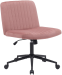 Kontoritool Kingman samet, roosa