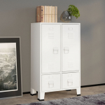 T&ouml;&ouml;stuslik garderoob, valge, 67x35x107 cm, teras