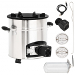 Puupliit usb ventilaatoriga, h&otilde;bedane, 35,5x26x28 cm, teras