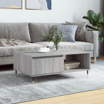 Diivanilaud, hall sonoma tamm, 90 x 60 x 35cm, tehispuit