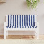 Aiapingi istmepadjad 2 tk, sinise/valge triibuline, 120x50x7cm