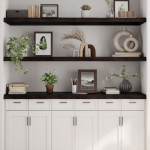 Seinariiul, tumepruun, 160x60x(2-6) cm, t&ouml;&ouml;deldud tammepuit