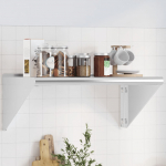 Seinariiul 75x45x31 cm h&otilde;bedane roostevaba teras