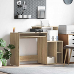 Laud sahtliga sonoma tamm 120,5 x 44 x 88,5 cm tehispuit