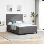 Karbi vedrumadrats Helehall ja valge 140 x 200 cm Korter kangas