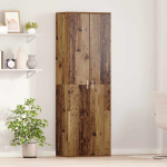 Vitriinkapp vana puit 60 x 35 x 180 cm tehispuit