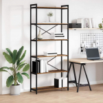 Raamatukapp Vana puit 80 x 30 x 189,5 cm Tehispuit