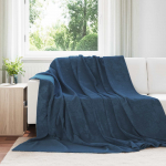 Pleedi pleed tumesinine 220 x 240 cm fliis