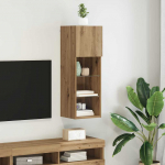 Seinale paigaldatav TV kapp K&auml;sit&ouml;&ouml;puu 30,5 x 30 x 90 cm