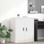 Hoiukapp valge 80 x 40 x 90 cm teras