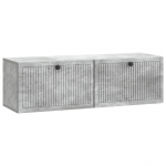 Rippuv TV kapp Betoonhall 98 x 31 x 30 cm Tehispuit