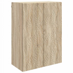 Seinale kinnitatav kapp Sonoma tamm 66 x 34,5 x 90 cm Tehispuit