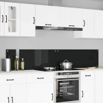 K&ouml;gi splashback 2 tk must 110 x 40 cm karastatud klaas
