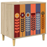Vannitoa kapp ESSEN Sonoma 60 x 40 x 60 cm Tehispuit
