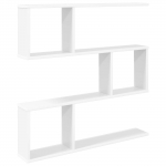 Seinariiul Valge 80 x 12 x 79,5 cm Tehispuit