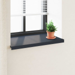 Akna aluskate Antratsiit puidu mustriga 100 x 50 x 4,5 cm PVC