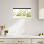 Keldri aken risor 40 x 35 cm PVC ja klaas
