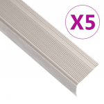 L-KUJULINE TREPILIIST 5 TK, ALUMIINIUM, 100 CM, &Scaron;AMPANJA