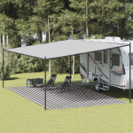 Telgimatt, antratsiithall ja valge, 400x600 cm, hdpe