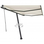 Automaatne varikatus ledi ja tuuleanduriga 350x250 cm kreemjas