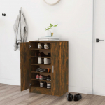 Jalatsikapp, suitsutatud tamm, 60x35x92 cm, tehispuit