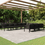 10-OSALINE AIADIIVANIKOMPLEKT PATJADEGA, ALUMIINIUM, ANTRATSIIT