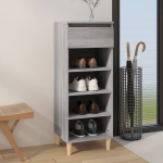 Kingakapp, hall sonoma tamm, 40x36x105 cm, tehispuit