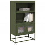 HIGHBOARD OLIVE GREEN 68X39X123 CM TERAS