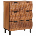 K&otilde;ide akaatsia pruun viimistlus 60 x 33 x 75 cm tugev mango puu
