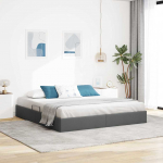 Laos voodi madratsiga peaga Tumehall 180 x 200 cm kangas