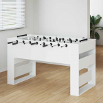Foosball laud Valge 146,5 x 74 x 85 cm Tehispuit