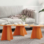 Kohvilaud 3 tk vahapruun