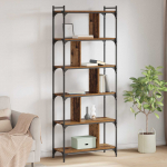 Raamatukapp Vana puit 76 x 32 x 192 cm Tehispuit