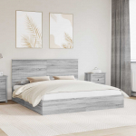 Laos voodi peaga sahtliga Hall Sonoma 180 x 200 cm Tehispuit