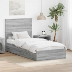 Laos voodi peaga sahtliga Hall Sonoma 90 x 190 cm Tehispuit
