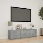 LED-iga TV kapp BetoonHall 140 x 34 x 40 cm T&ouml;&ouml;deldud puit