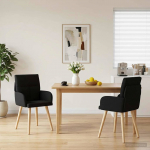S&ouml;&ouml;gitoa Toolid 2 pcs kangas Must 60 x 56 x 96 cm