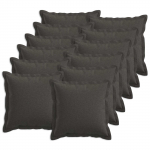 Diivanipadi 12 tk HOUTEN tumehall 45 x 45 cm kunstlinen