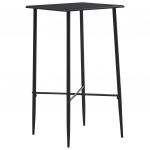 Baarilaud, must, 60 x 60 x 111 cm, mdf
