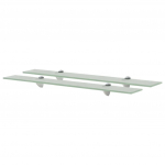 Seinariiulid 2 tk klaasist 70 x 20 cm 8 mm