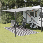 Telgimatt 250 x 400 cm antratsiithall ja valge