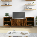 Telerikapp, suitsutatud tamm, 160x35x55 cm, tehispuit