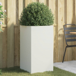 Taimekast valge 42x38x75 cm, teras