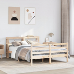 Voodiraam ilma madratsita, 160 x 200 cm, m&auml;nnipuit