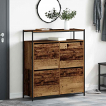 Kinga kapp riiuliga vana puit 100 x 34 x 112 cm tehispuit